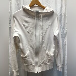 Champion White Hoodie